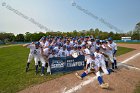 Baseball vs Babson  Wheaton College Baseball players celebrate their victory over Babson to win the NEWMAC Championship for the third year in a row. - (Photo by Keith Nordstrom) : Wheaton, baseball, NEWMAC